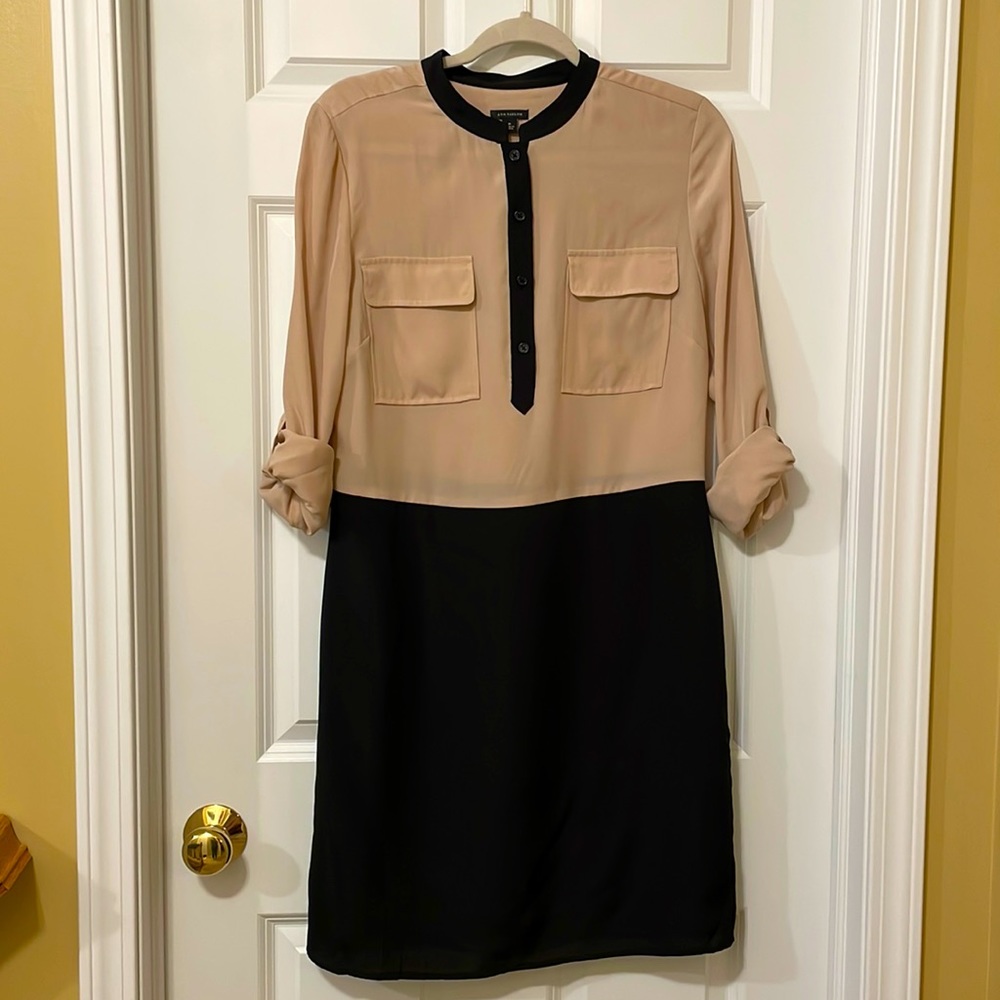 Ann Taylor Color Block Dress